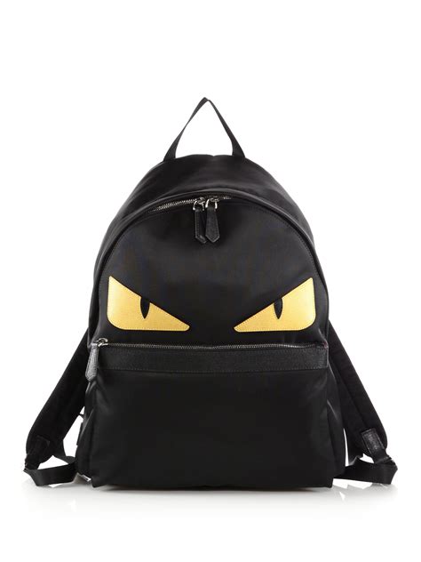 fendi galaxy rucksack|fendi black nylon backpack.